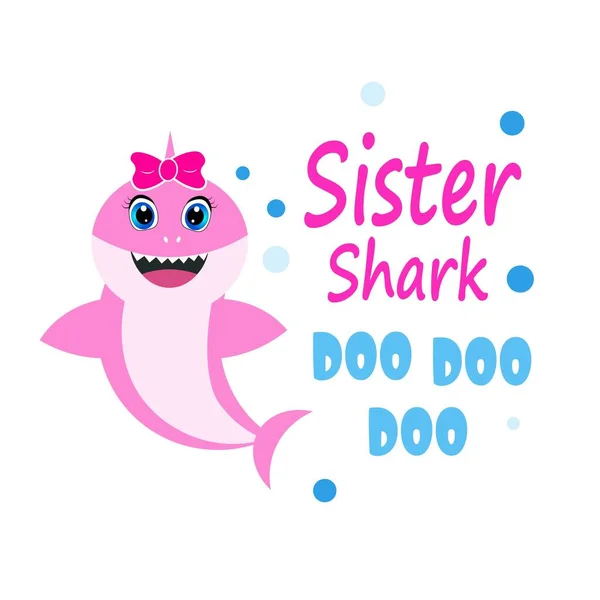 Cute Baby Shark Illustration Stock Illustration by ©lillyrosy #420715578