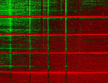 Kırmızı ve yeşil soyut arkaplan muhteşem bir ritim ve ekleme.