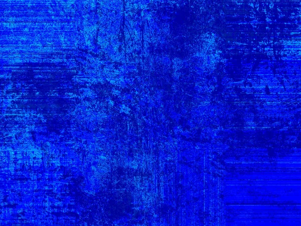 Fundo Azul Abstrato Com Luz Espetacular Acentos Escuros Surreal Art — Fotografia de Stock