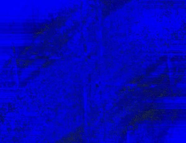 Fondo Azul Abstracto Con Espectaculares Acentos Claros Oscuros Surreal Art —  Fotos de Stock