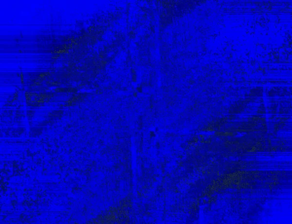 Fond Bleu Abstrait Avec Des Accents Sombres Clairs Spectaculaires Toile — Photo