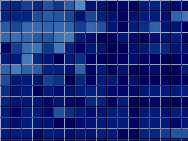 Latar Belakang Volumetrik Abstrak Dalam Bentuk Persegi Dengan Warna Biru — Stok Foto