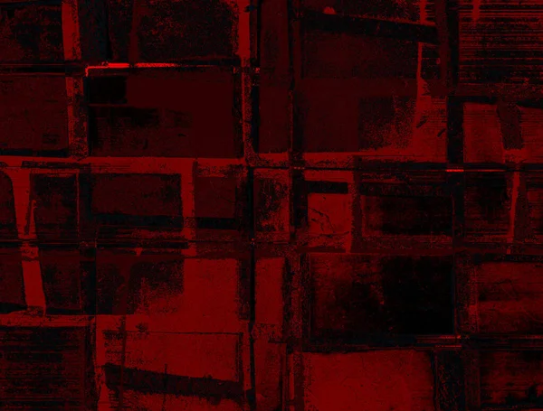 Abstraktní Pozadí Červené Velkolepým Rytmem Tmavými Světlými Přízvuky — Stock fotografie