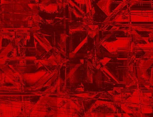 Абстрактний Фон Червоним Ефектним Ритмом Темними Світлими Акцентами — стокове фото