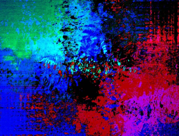 Абстрактний Фон Червоно Синій Ефектним Ритмом Вставками Сюрреалістичне Зображення Сучасному — стокове фото