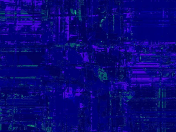 Absztrakt Kék Háttér Látványos Világos Sötét Akcentussal Szürreális Szecessziós Vászon — Stock Fotó