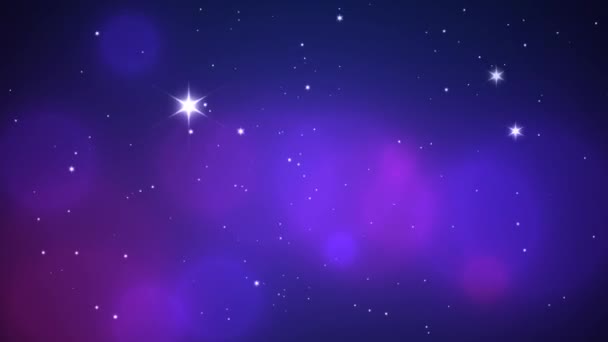 Video Bokeh Delicate Lilac Color Blurry Circular Spots Beams Light — Stock Video