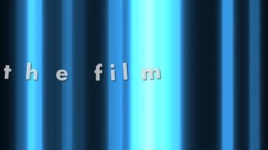 Video metni, 3D illüstrasyon, 