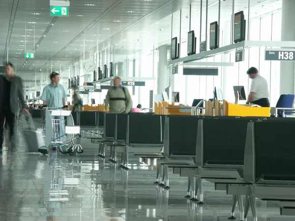 Aeroporto internacional em Munique, Alemanha Fotografia De Stock