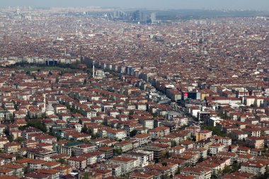 Istanbul, yukarıdan görünüm.