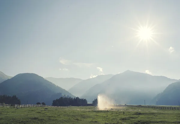 Montanhas de tirol sul — Fotografia de Stock