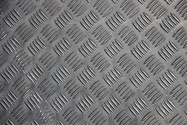 Fond de surface en acier avec motif à cinq lignes — Photo