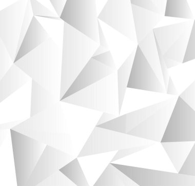 Soyut arkaplan. Gri renk. Üçgen ve yüzler. Görüntü