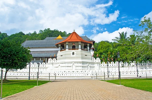 Chrám z posvátného zubu Relic, Srí Lanka — Stock fotografie