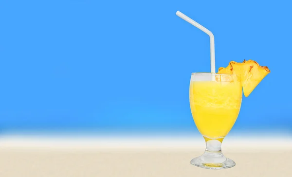 Fresh Pineapple Juice — Stock Photo, Image