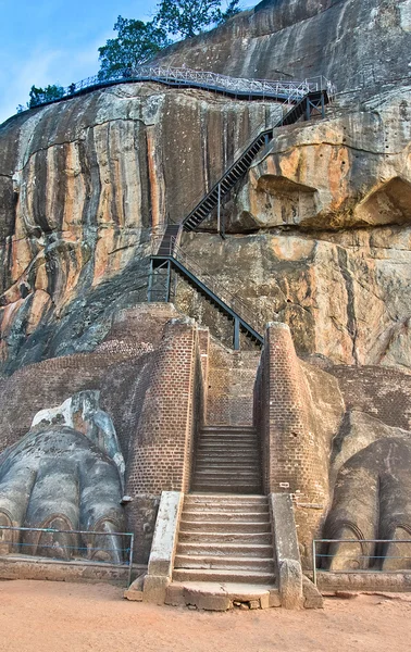 Sigiriya Rock Fortress, Sri Lanka — Stock Photo, Image