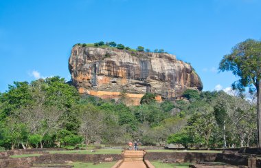 Sigiriya Rock Fortress, Sri Lanka clipart