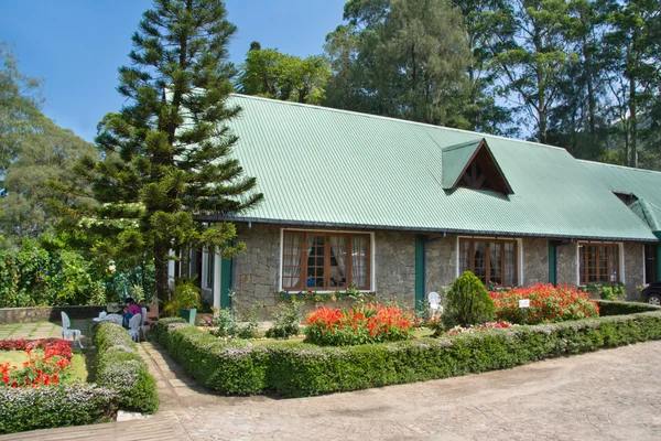 Mackwoods čajové manufaktuře labookellie tea factory a čaje centrum, Srí lanka — Stock fotografie