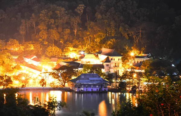 Chrám Buddhova zubu, Kandy, Srí Lanka — Stock fotografie