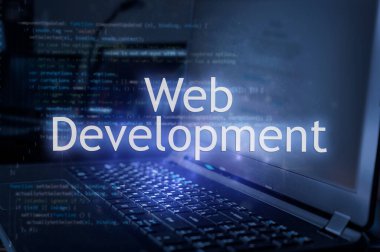 Dizüstü bilgisayara karşı internet geliştirme yazılımı ve kod geçmişi. Web geliştirme programlama dili, bilgisayar kursları, eğitim öğrenin. 