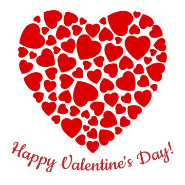 Sevgililer Günü Kart Kalbi