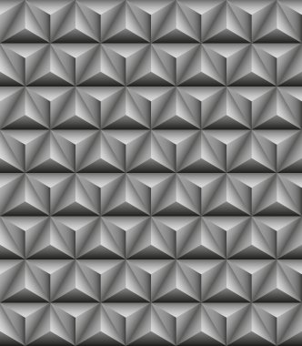 Üçlü piramit gri sorunsuz doku