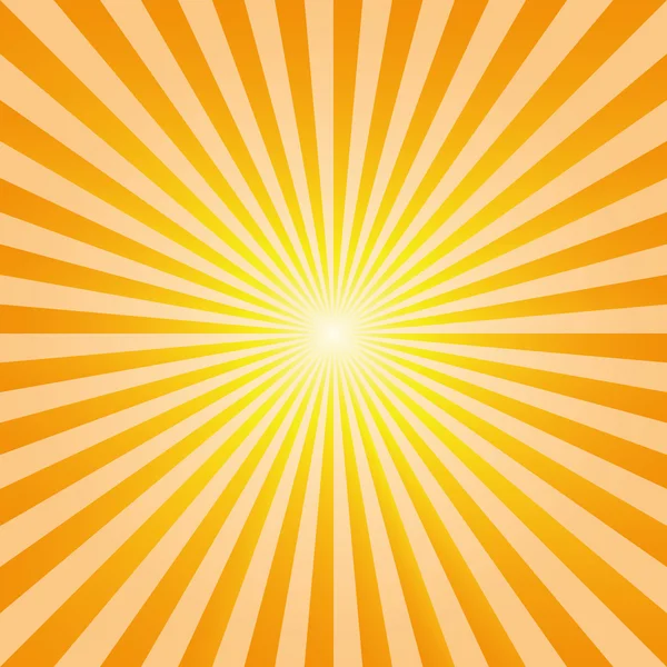 Vintage abstrait fond explosion soleil rayons vecteur — Image vectorielle