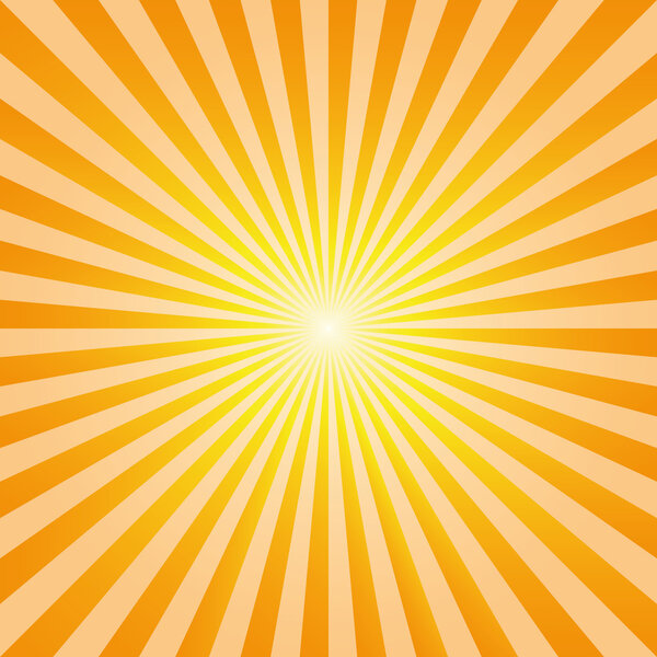 Vintage abstract background explosion sun rays vector