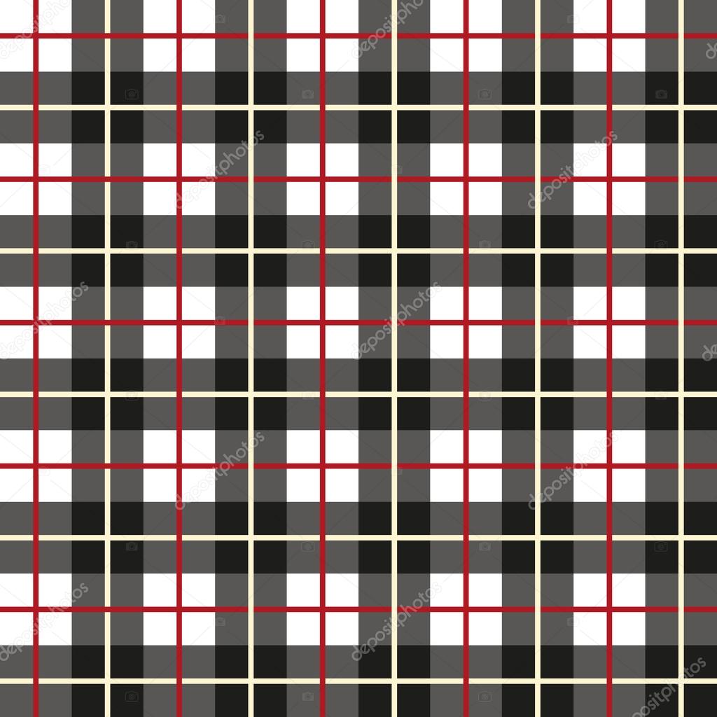 Scottish plaid pattern seamless vector