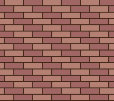 Tuğla duvar sorunsuz doku vektör