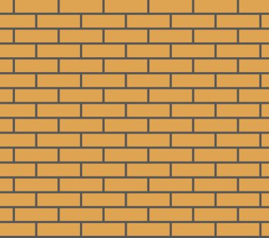 Tuğla duvar sorunsuz doku vektör