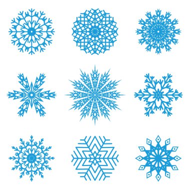 Kar taneleri vektörü kümesi