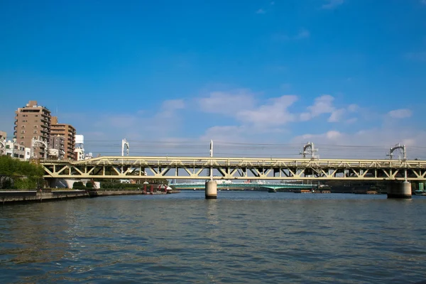 Ponte sobre o rio Sumida — Fotografia de Stock