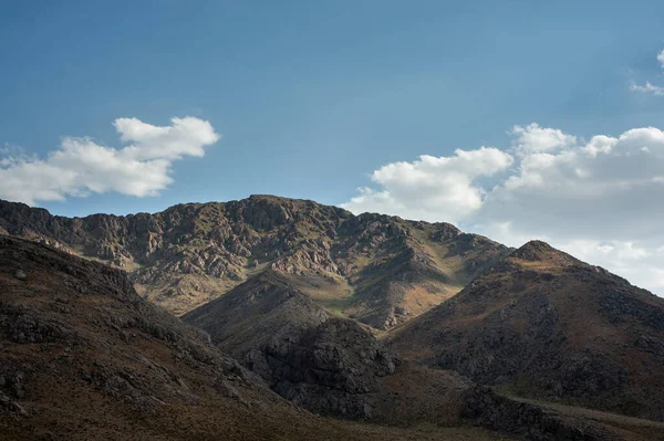 Rocky Mountains Foliage Cloudy Sky Rocky Mountain Khuzestan Province Iran — Stock fotografie