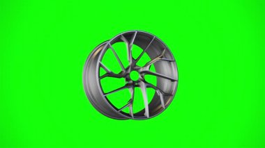 Stüdyo ışıklandırmasındaki otomatik disk arkaplandan izole edildi