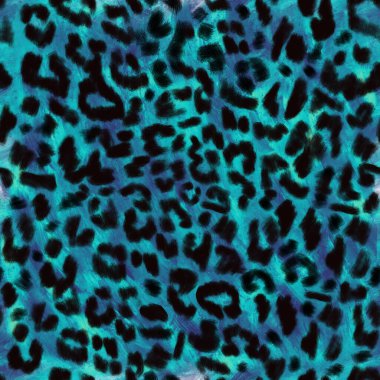 Soyut hayvan derisi leopar desensiz desen tasarımı. Biçimlendirilmiş leopar desenli duvar kağıdı