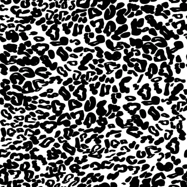 Abstraktes Tierhaut-Leopardenmuster mit nahtlosem Muster. Stilisierte Tapete mit Leopardenmuster. — Stockvektor