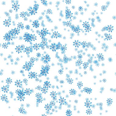 Beyaz arkaplanda soyut desen. Kar tanesi arka planı. Noel şablonu