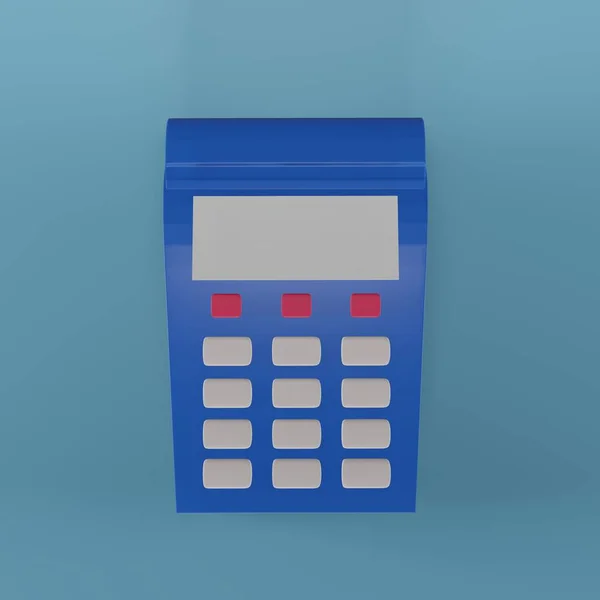 Pos Terminal Icono Ilustración Pos Terminal Icono Renderizado Del Terminal —  Fotos de Stock