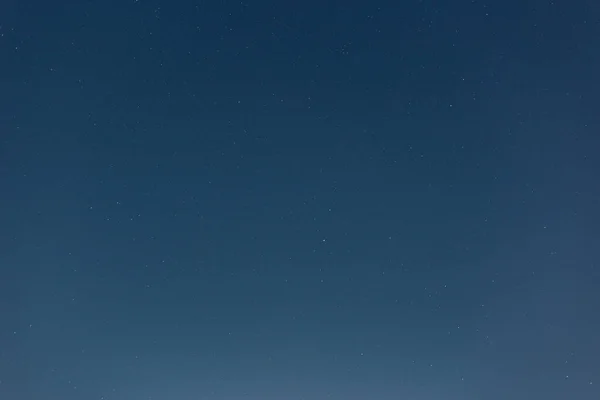 Ночное Голубое Небо Звездами — стоковое фото