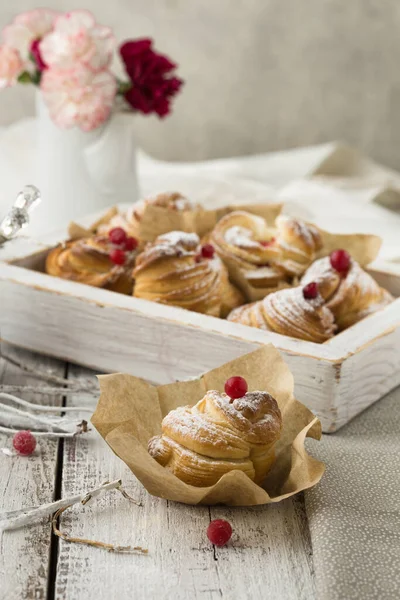 - Mantarlı çörekler.