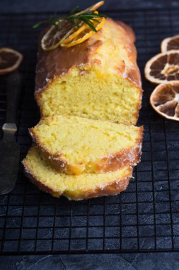 Lezzetli limonlu pasta veya kek