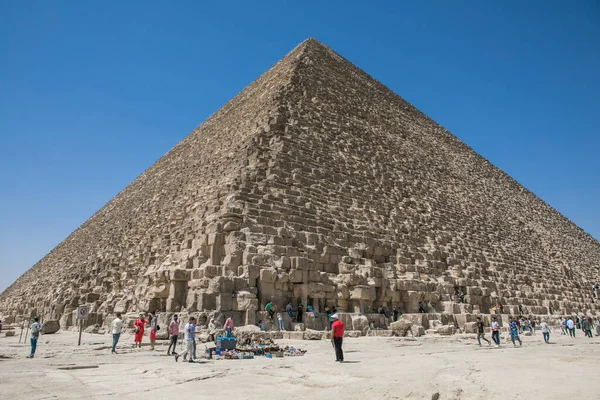 Cairo Egypt Mei 2021 Attracties Van Egypte Grote Piramides Van — Stockfoto