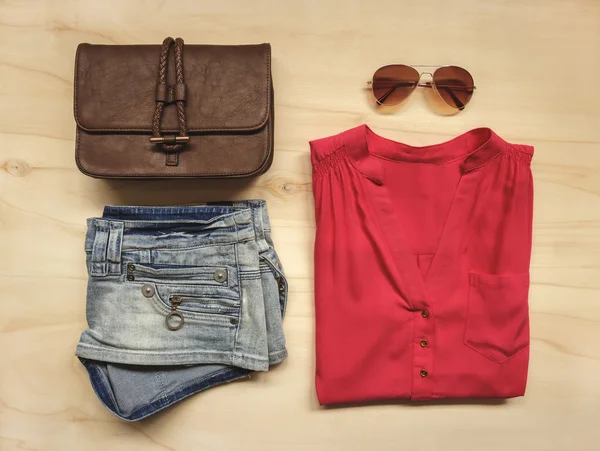 Modern woman's outfit