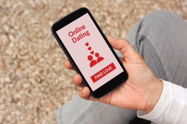 Smartphone online dating başvuru ile o kadar sahte tutan el