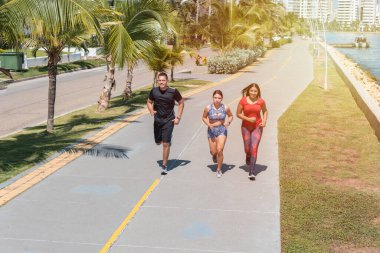 Sokakta Koşan Sporcular