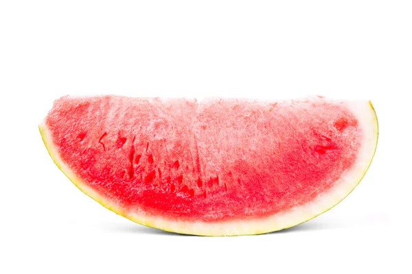 Slices of watermelon on white background — Stock Photo, Image