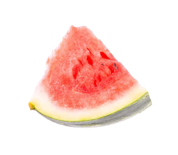 Slices of watermelon on white background — Stock Photo, Image