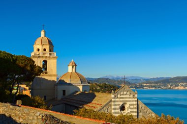 Portovenere sahil görünümü