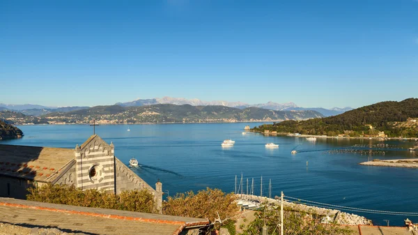 Portovenere vista mare — Foto Stock